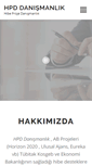 Mobile Screenshot of hibeprojedanismanlik.com